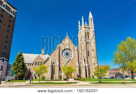 St. Peter's Episcopal Church at Niagara Falls - New York, USA