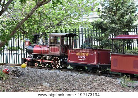 CAMDEN, NJ - MAY 6: Camden Childrens Garden in Camden, New Jersey, as seen on May 6, 2017. This venue was created in 1999 and is designed for children and families.