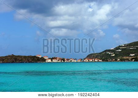 caribe sand beach houses ocean view tropical