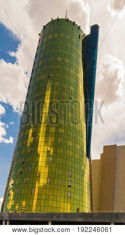Astana Kazakhstan June 11, 2017.those Government Buildings The Central Jutland Area Of Kazakhstan Is