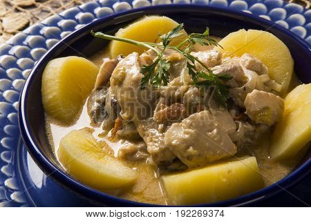 Tambaqui With Chestnut Sauce - Traditional Amazonian Dish