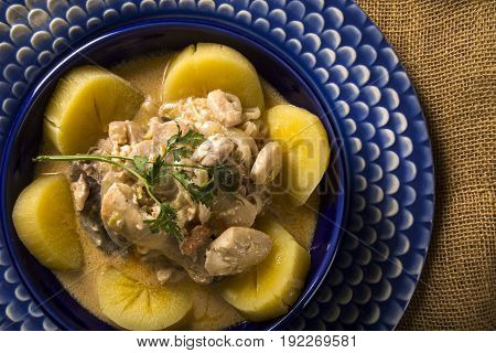 Tambaqui With Chestnut Sauce - Traditional Amazonian Dish