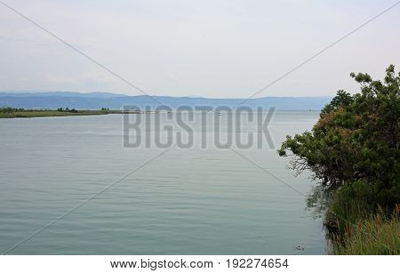 Mouth Of The River Isonzo Which Was The Scene Of The Battle Duri