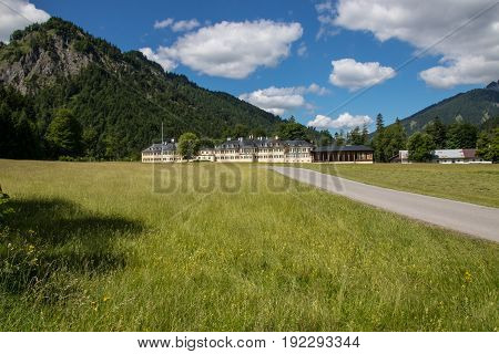 Wildbad Kreuth at the bavarian alps germany