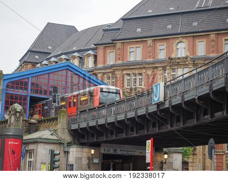 S Bahn (s Train) In Hamburg