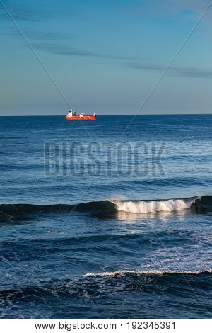 Sao Rogue, Azores, Portugal - May 16, 2017: Coast Sao Rogue On Sao Miguel Island