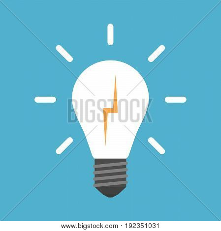 Lightning In Light Bulb