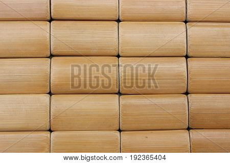 Background of wooden rectangular boards at different angles