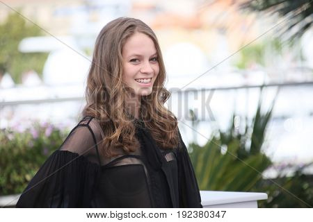 Ana Valeria Becerril  attends the 'April's Daughter' photocall during the 70th annual Cannes Film Festival at Palais des Festivals on May 20, 2017 in Cannes, France.