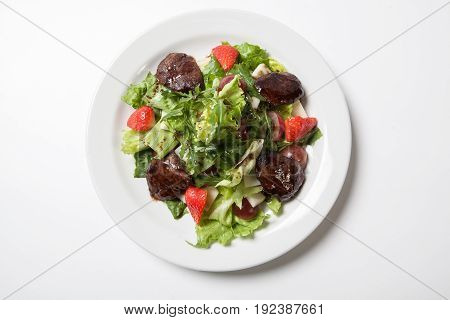 Warm Salad With Chicken Liver