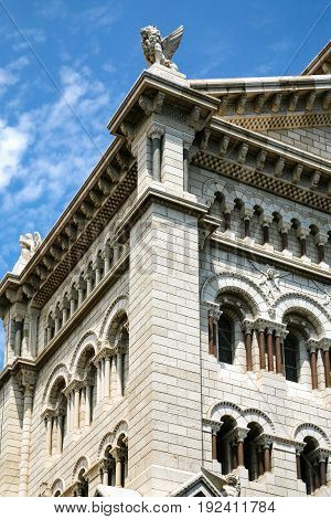 Edifice Of Saint Nicholas Cathedral In Monaco