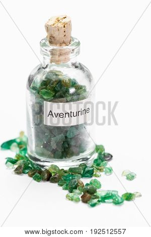 Green Aventurine In A Jar