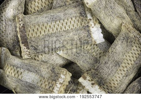 Swedish Portion Snus Close Up macro image.