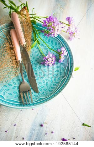 Summer Table Setting