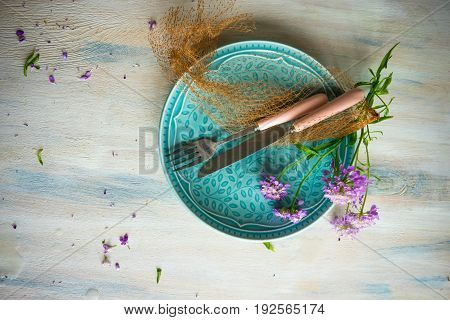 Summer Table Setting