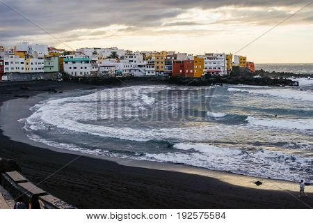 a picture of punta brava anche the back beach from la playa jardin