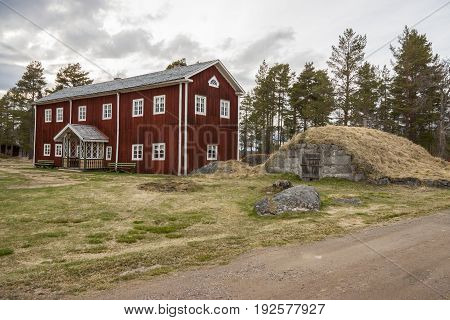 Halsingegard (Bortom aa) historic farm - Sweden Europe.