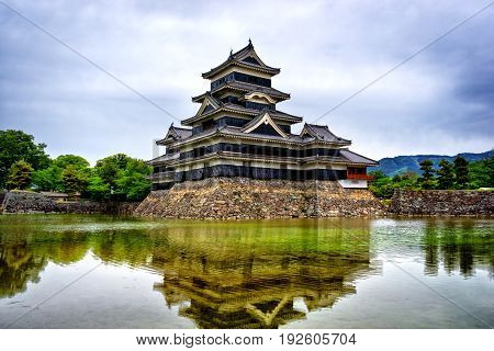 Matsumoto Castle In Spring