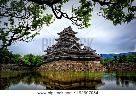 Matsumoto Castle In Spring