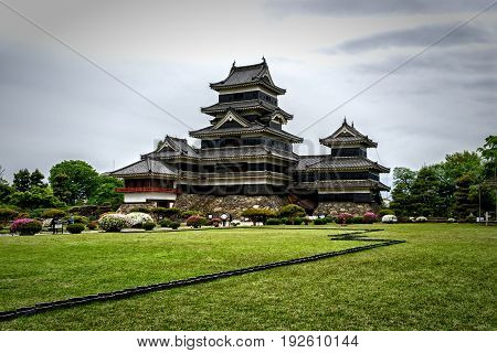 Matsumoto Castle In Spring