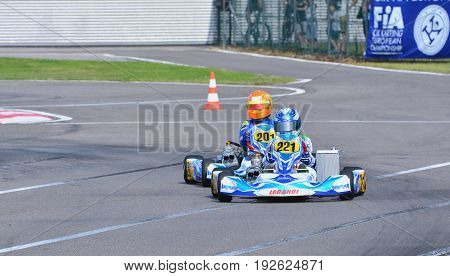 Cik-fia European Karting Championship.