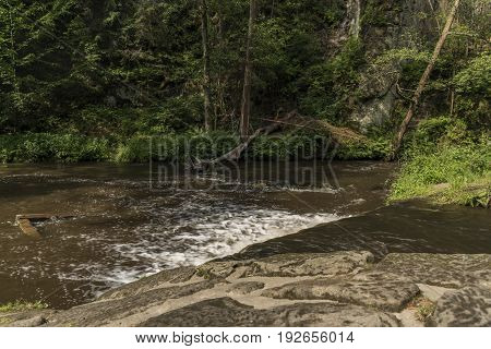 Dolsky Mill In National Park In North Bohemia