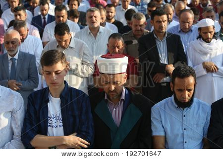 Muslims Celebrating Eid Al-fitr
