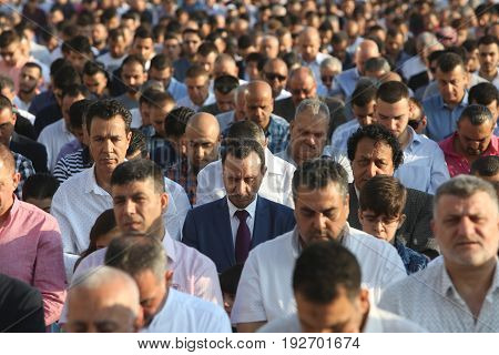 Muslims Celebrating Eid Al-fitr