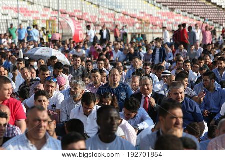Muslims Celebrating Eid Al-fitr