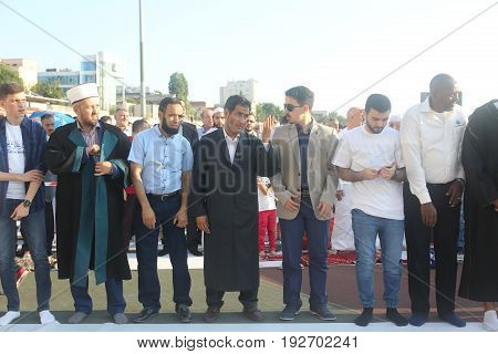 Muslims Celebrating Eid Al-fitr