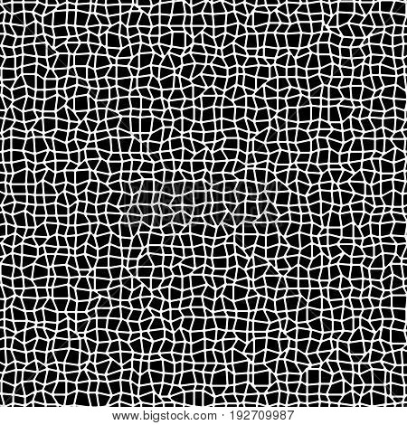 Abstract Mosaic Pattern. Pavement, Stonework Or Revetment Element With Random, Irregular Pieces. Tes