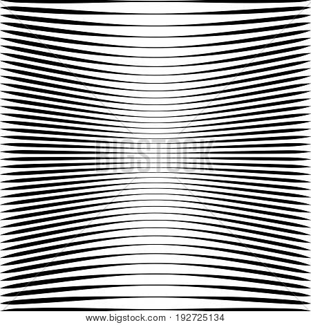 Geometric Black And White Texture. Mesh, Grid Pattern Of Lines