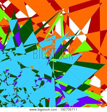 Abstract Multicolor, Mottled Illustration. Colorful Design Element, Pattern. Abstract Illustration W