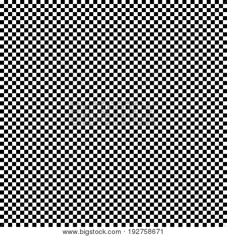 Black And White Seamless Geometric Pattern. Repeatable Texture / Background. Checkered Backdrop