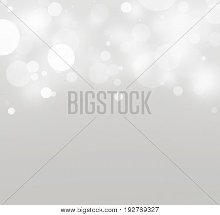 Creating white light circles on gray gradient background