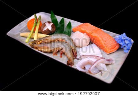 Japanese Teppanyaki Seafood