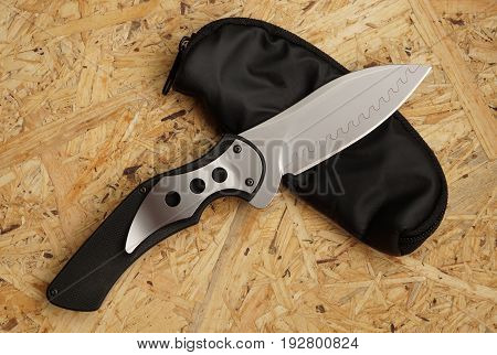 Penknife for the hidden carrying as a collecting subject