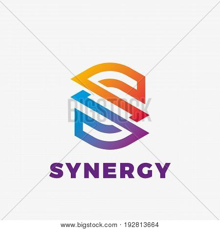 Abstract letter S logo. Abstract business logo design template. Logo template editable for your business.