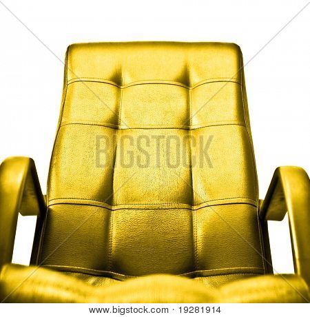 Golden lænestol koncept