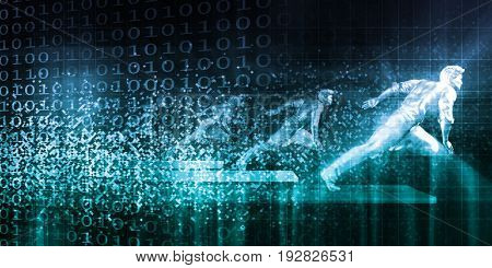 Marketing Strategy and Monetization Process as a Goal 3D Illustration Render