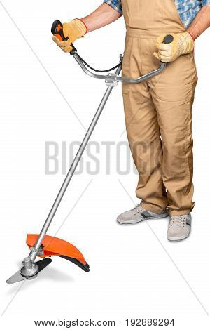 Lawn man mow mower green happy equipment