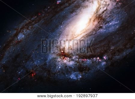Messier 66 Is An Spiral Galaxy In The Constellation Leo.