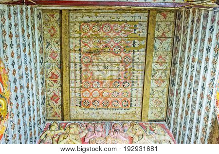 The Ceiling Of Lankathilaka Vihara