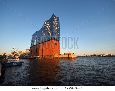 Elbphilharmonie Concert Hall In Hamburg