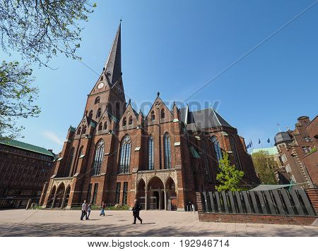 St Petri Church In Hamburg