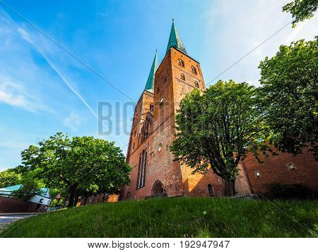 Luebecker Dom In Luebeck Hdr