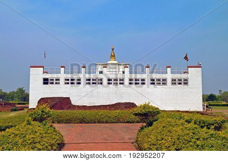Maya Devi Temple - birthplace of Buddha Siddhartha Gautama. Lumbini, Nepal