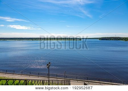 The Great Russian River Volga