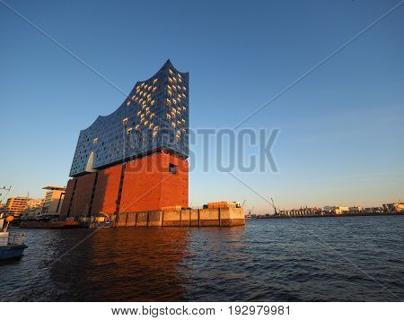 Elbphilharmonie Concert Hall In Hamburg