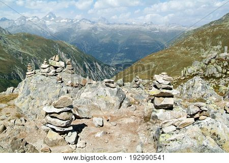 View On Nufenen Pass